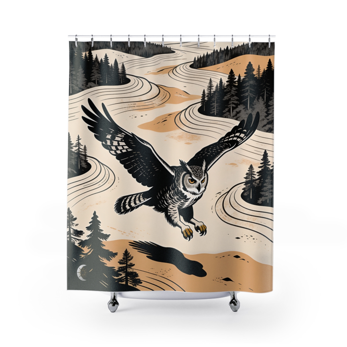 Original Art 1670 Shower Curtain