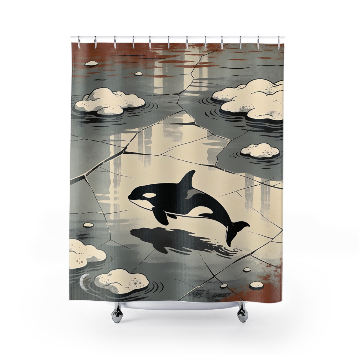 Original Art 1671 Shower Curtain