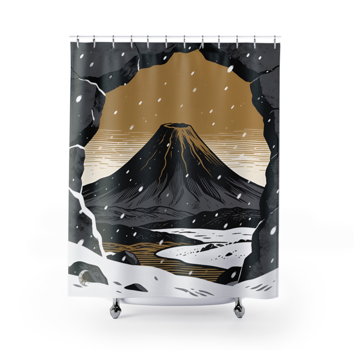 Original Art 1677 Shower Curtain