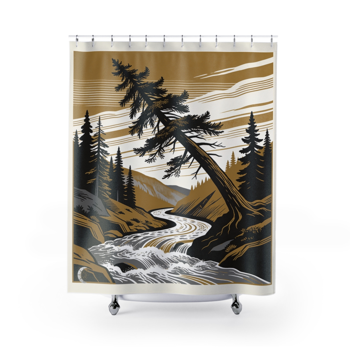 Original Art 1695 Shower Curtain