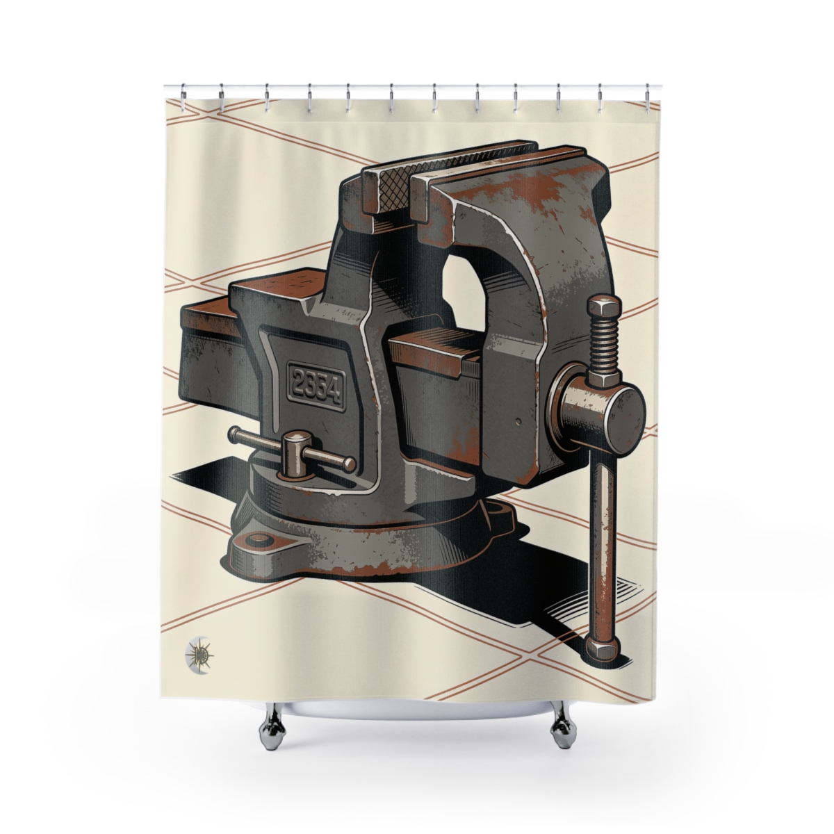 Original Art 1725 Shower Curtain