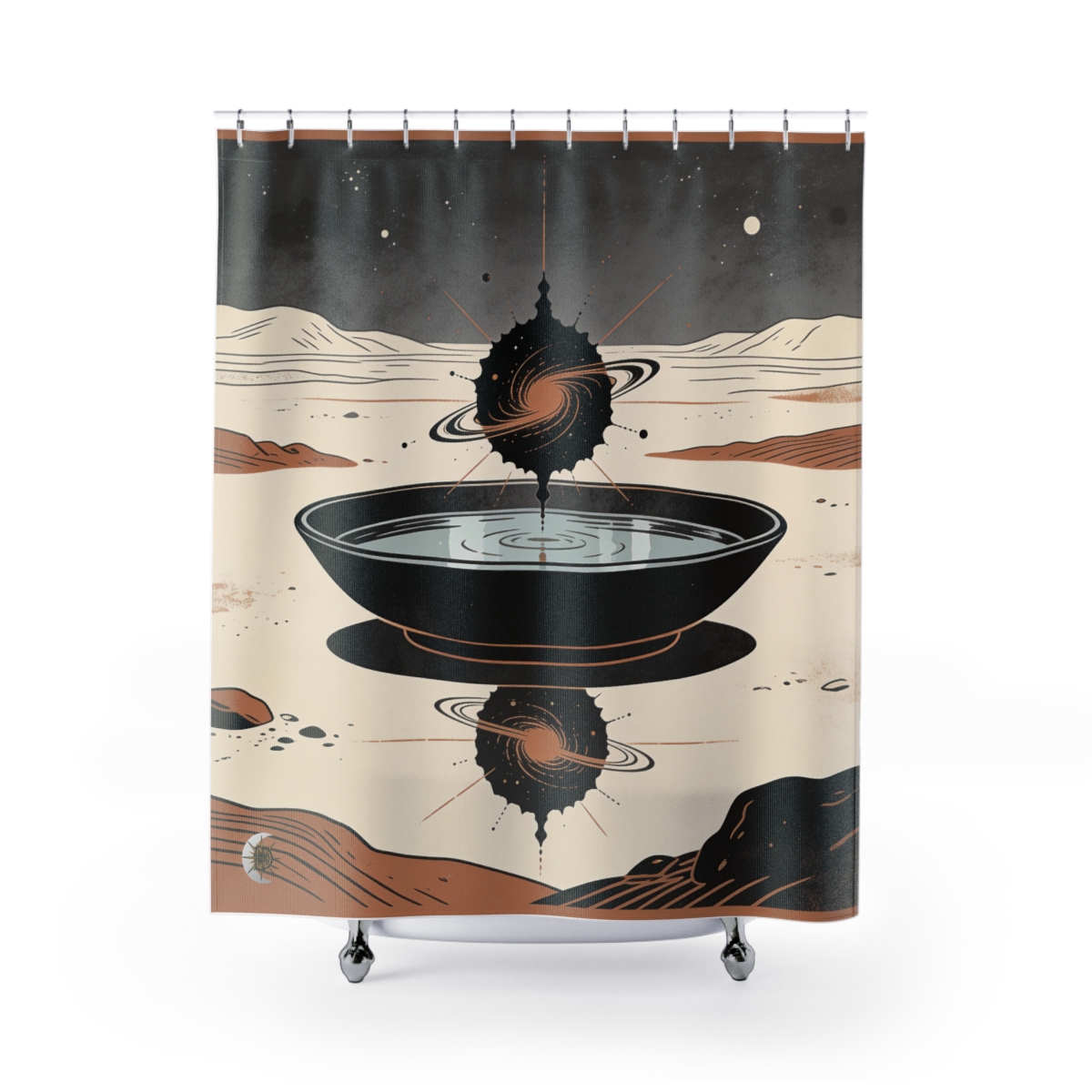 Original Art 1727 Shower Curtain