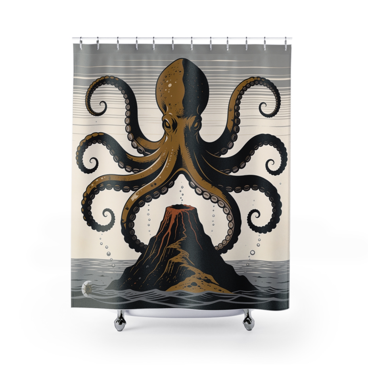 Original Art 1737 Shower Curtain