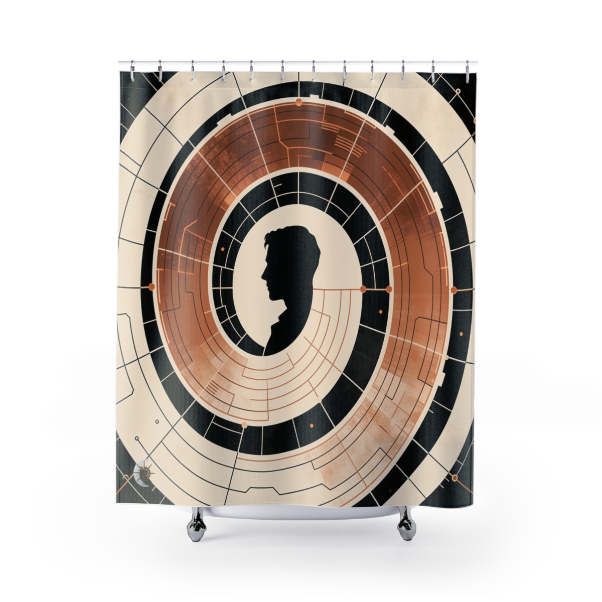 Original Art 1750 Shower Curtain