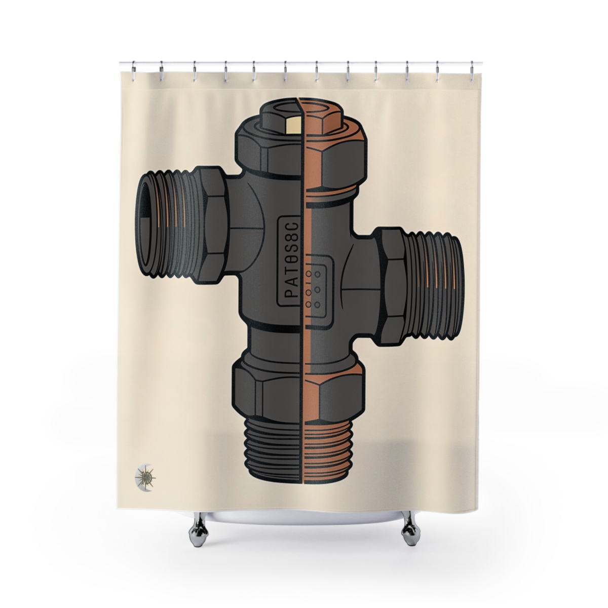 Original Art 1756 Shower Curtain