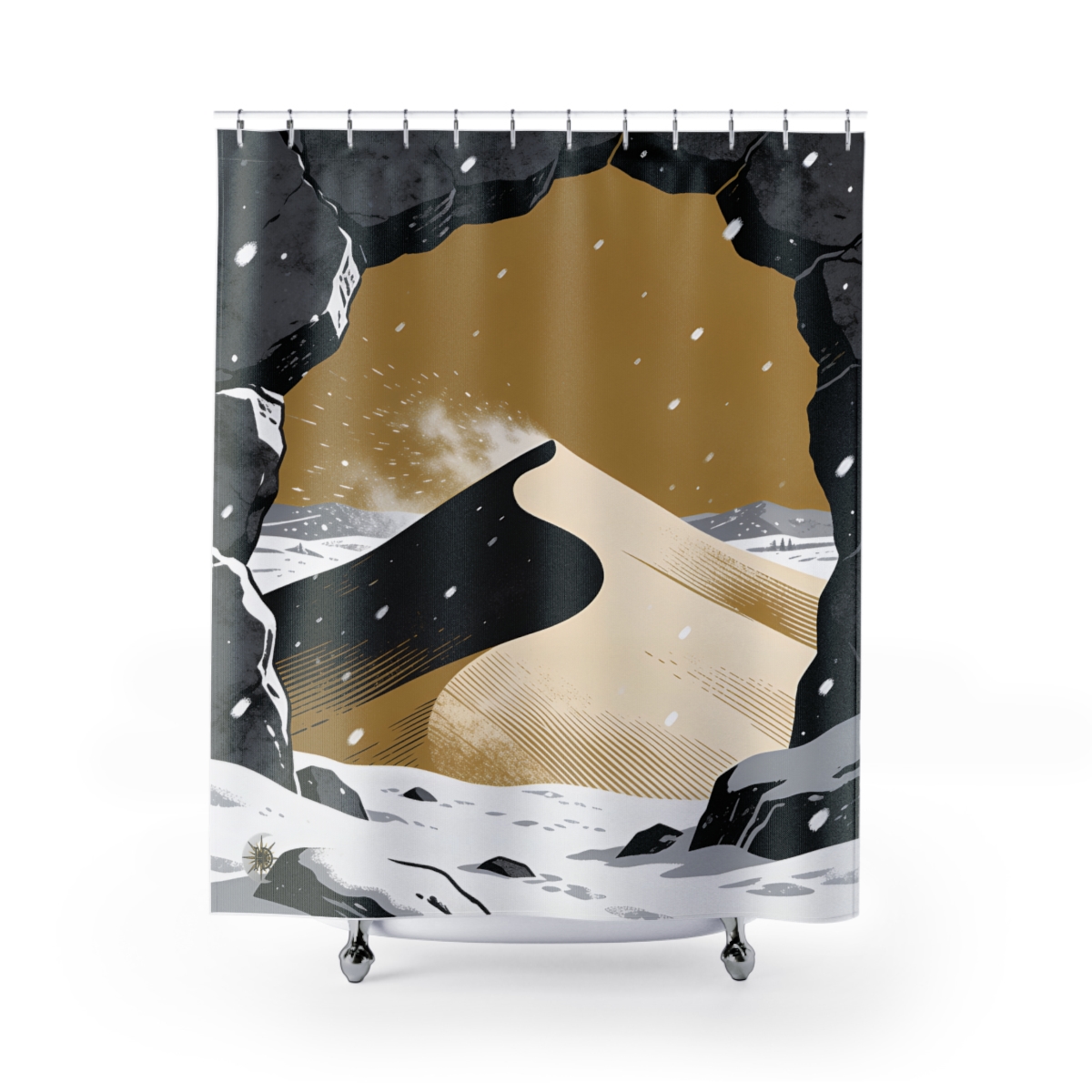 Original Art 1777 Shower Curtain