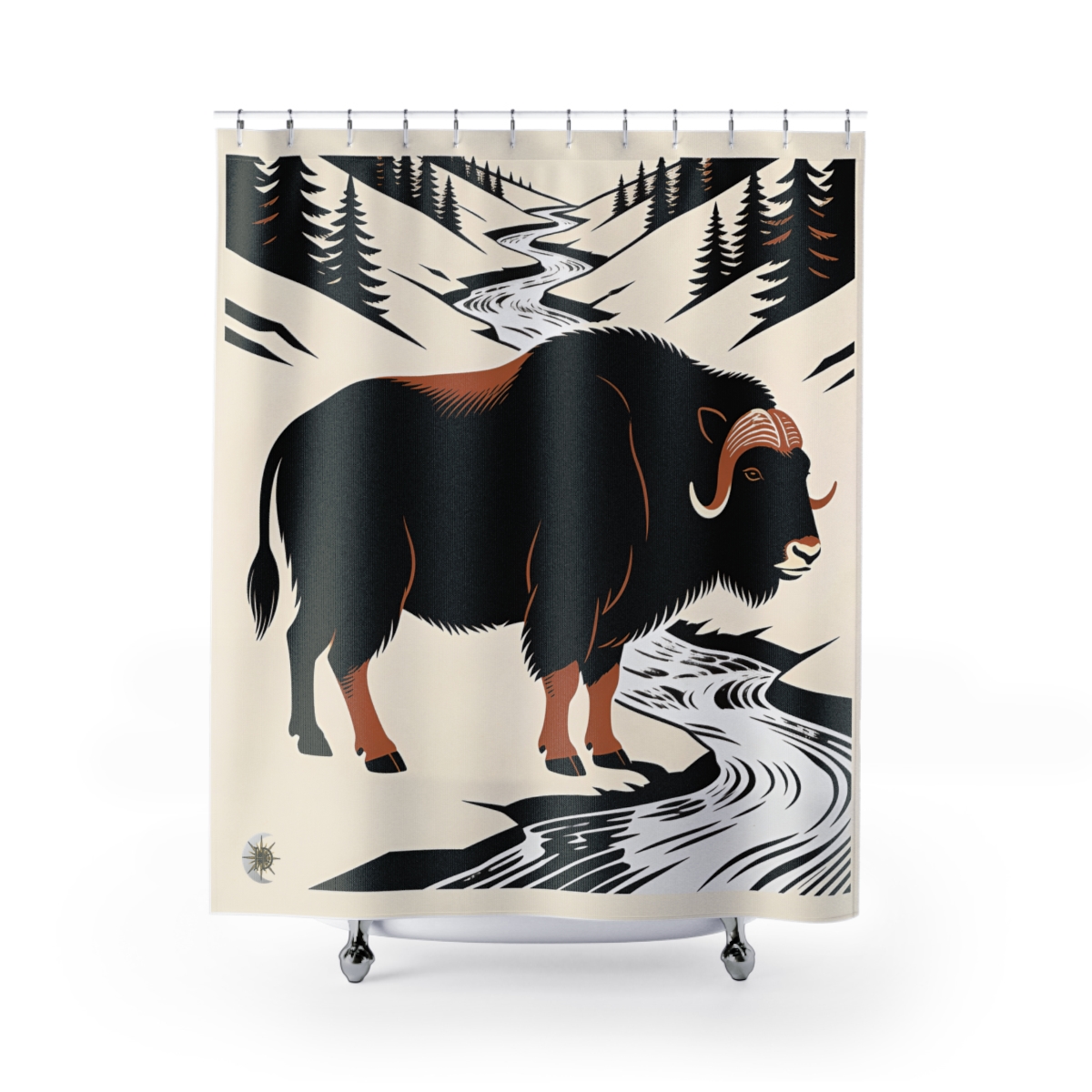 Original Art 1555 Shower Curtain