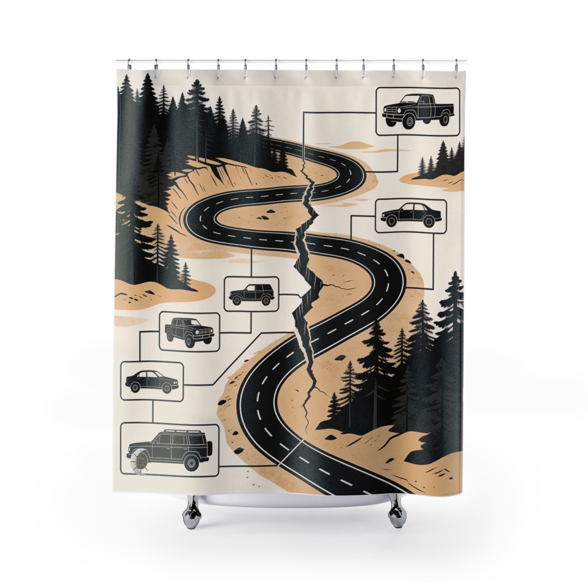 Original Art 1565 Shower Curtain