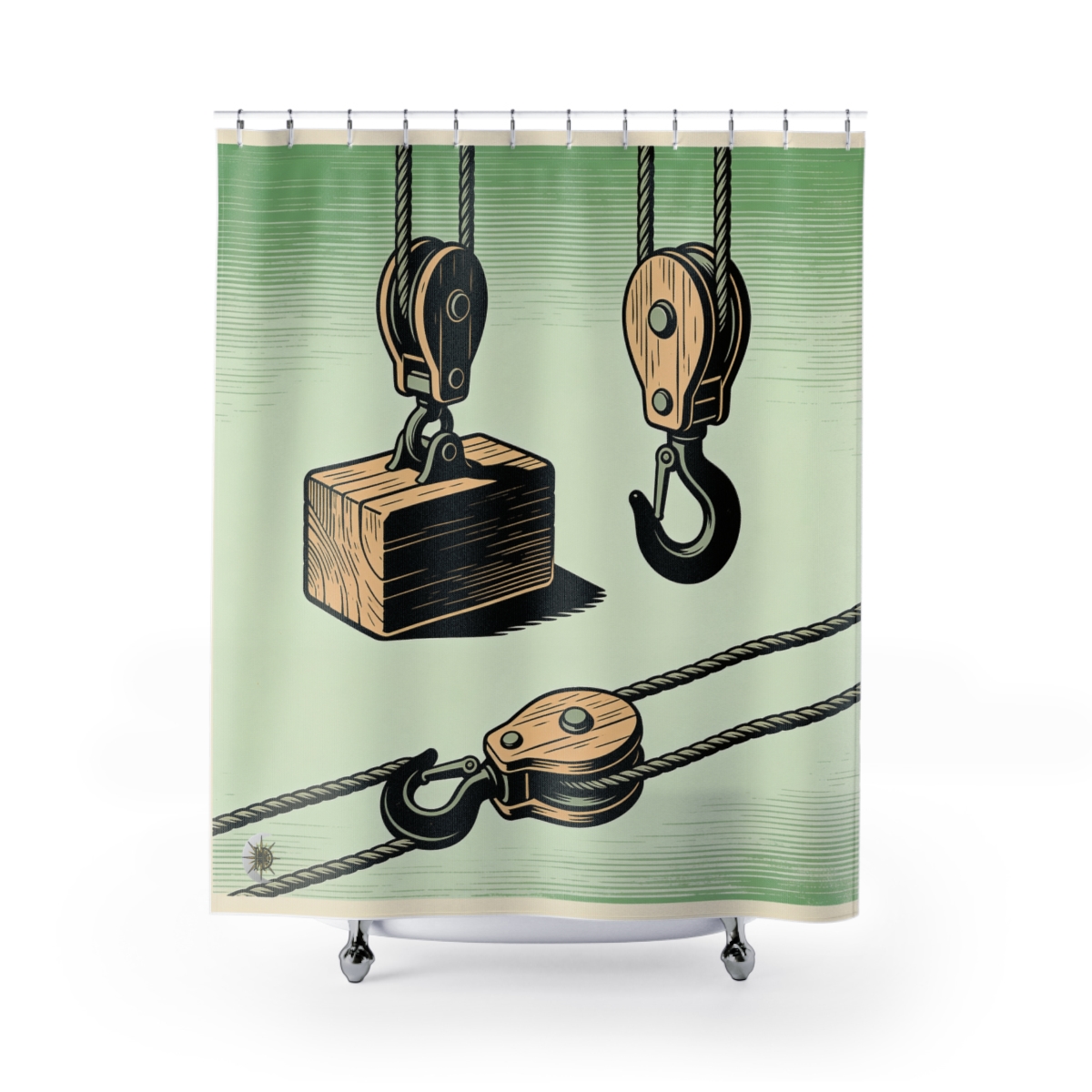 Original Art 1592 Shower Curtain