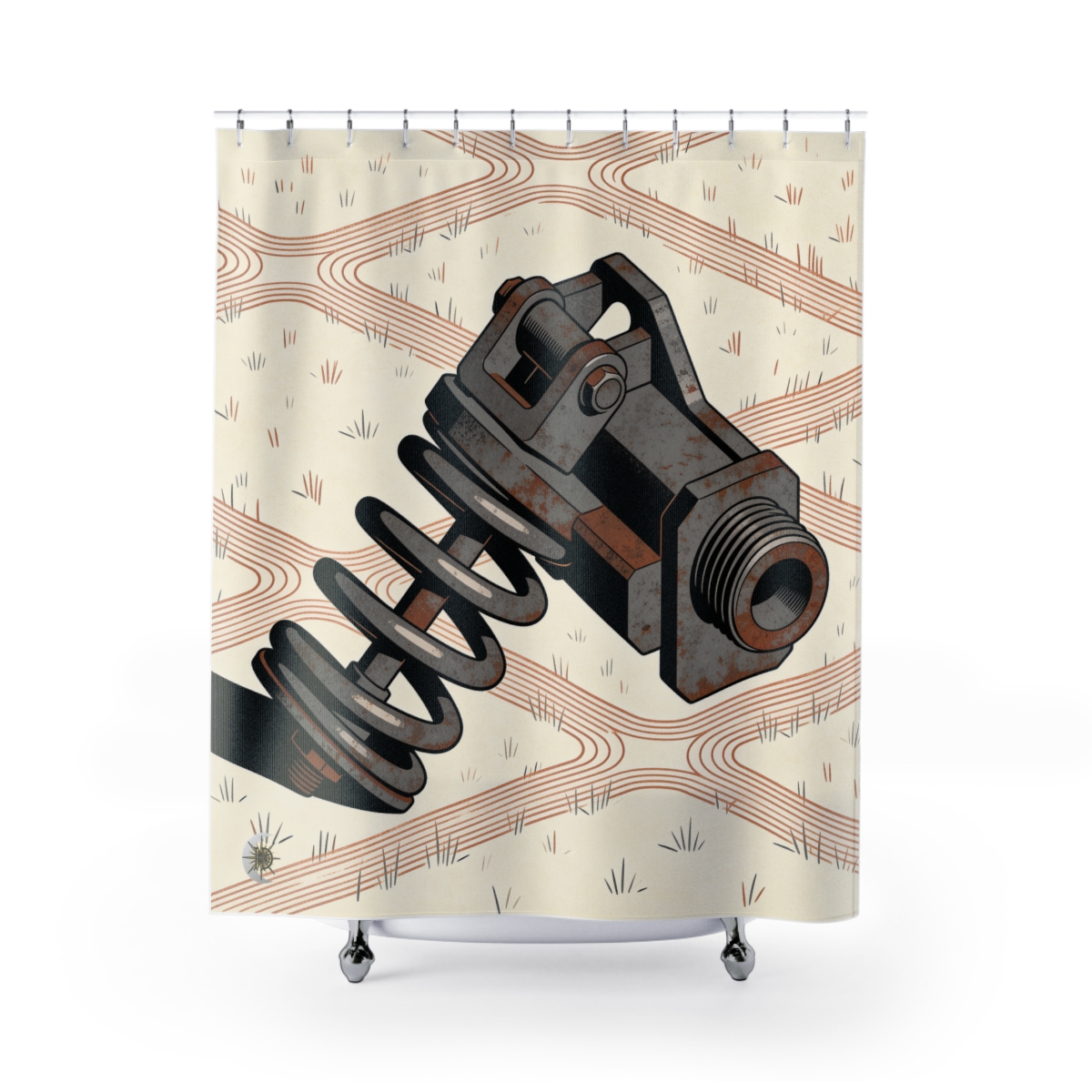 Original Art 1593 Shower Curtain