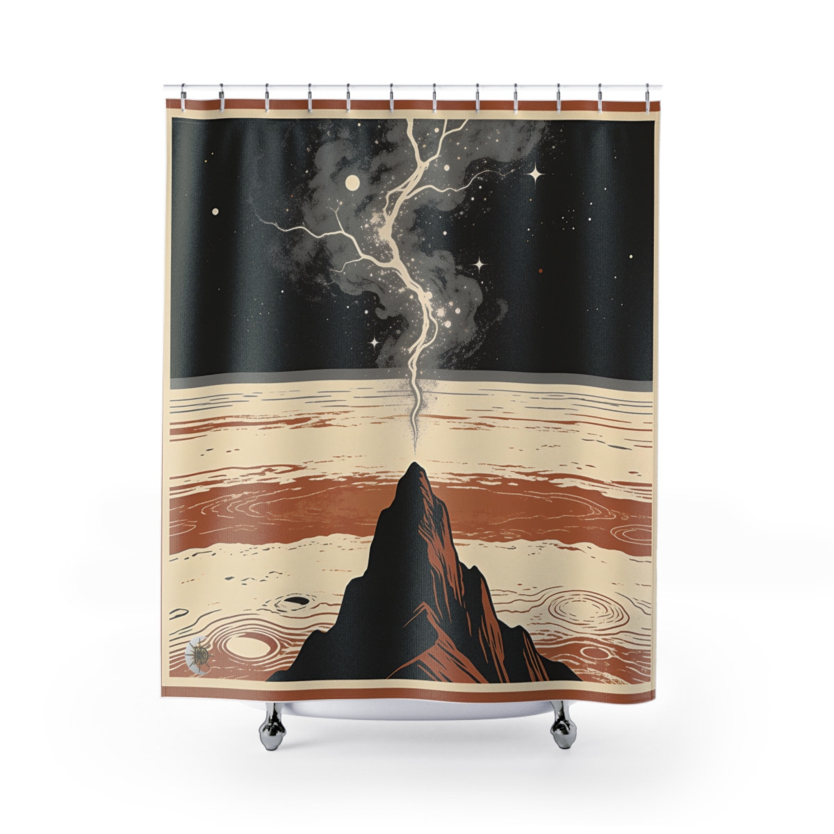 Original Art 1796 Shower Curtain