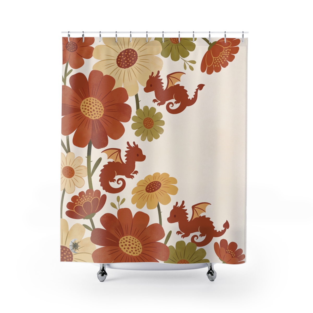 Original Art 7 Shower Curtain