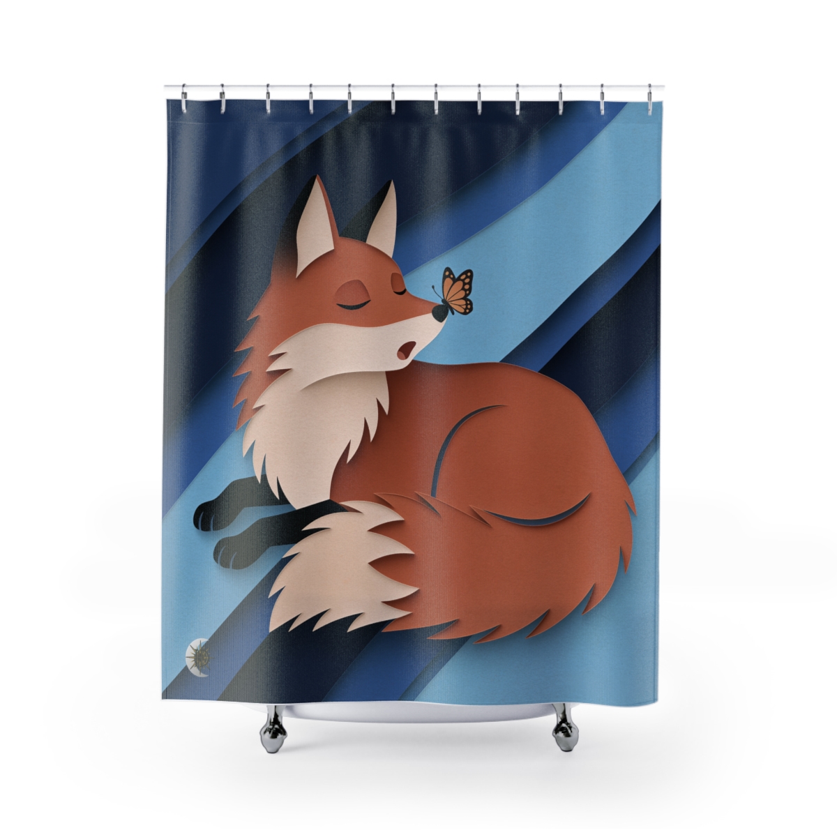 Original Art 45 Shower Curtain