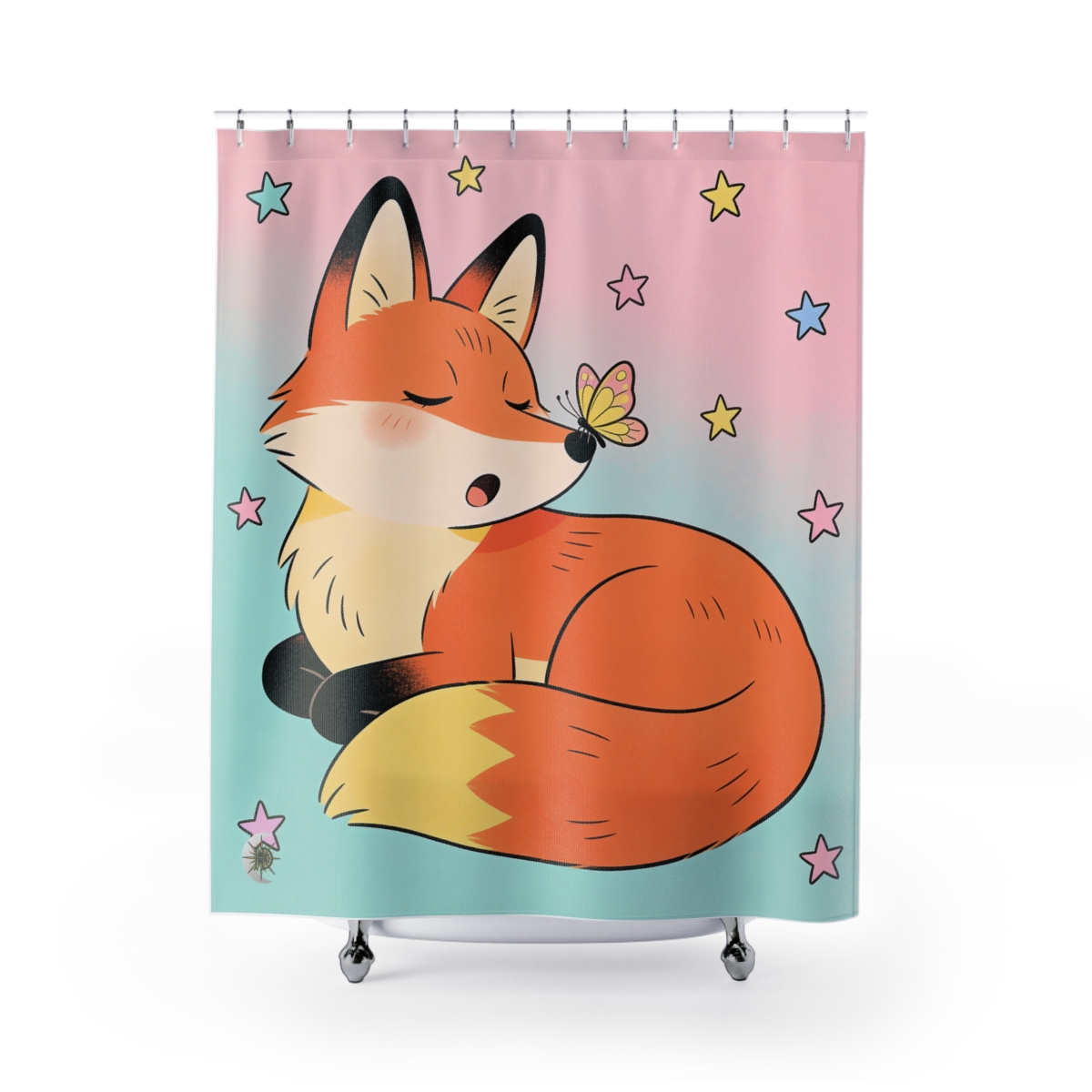 Original Art 63 Shower Curtain