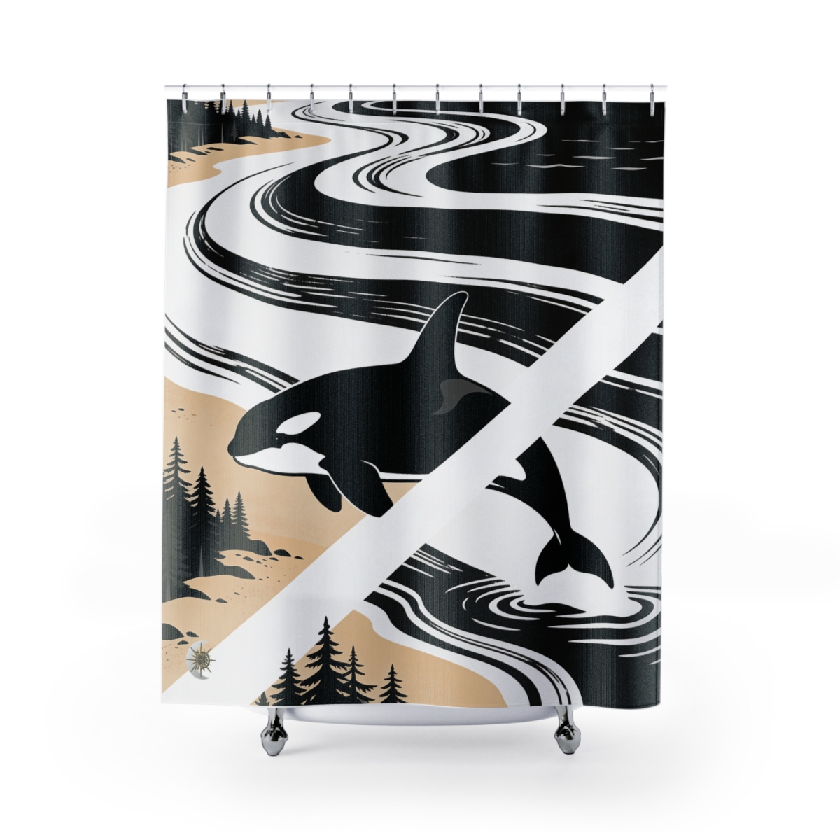 Original Art 139 Shower Curtain