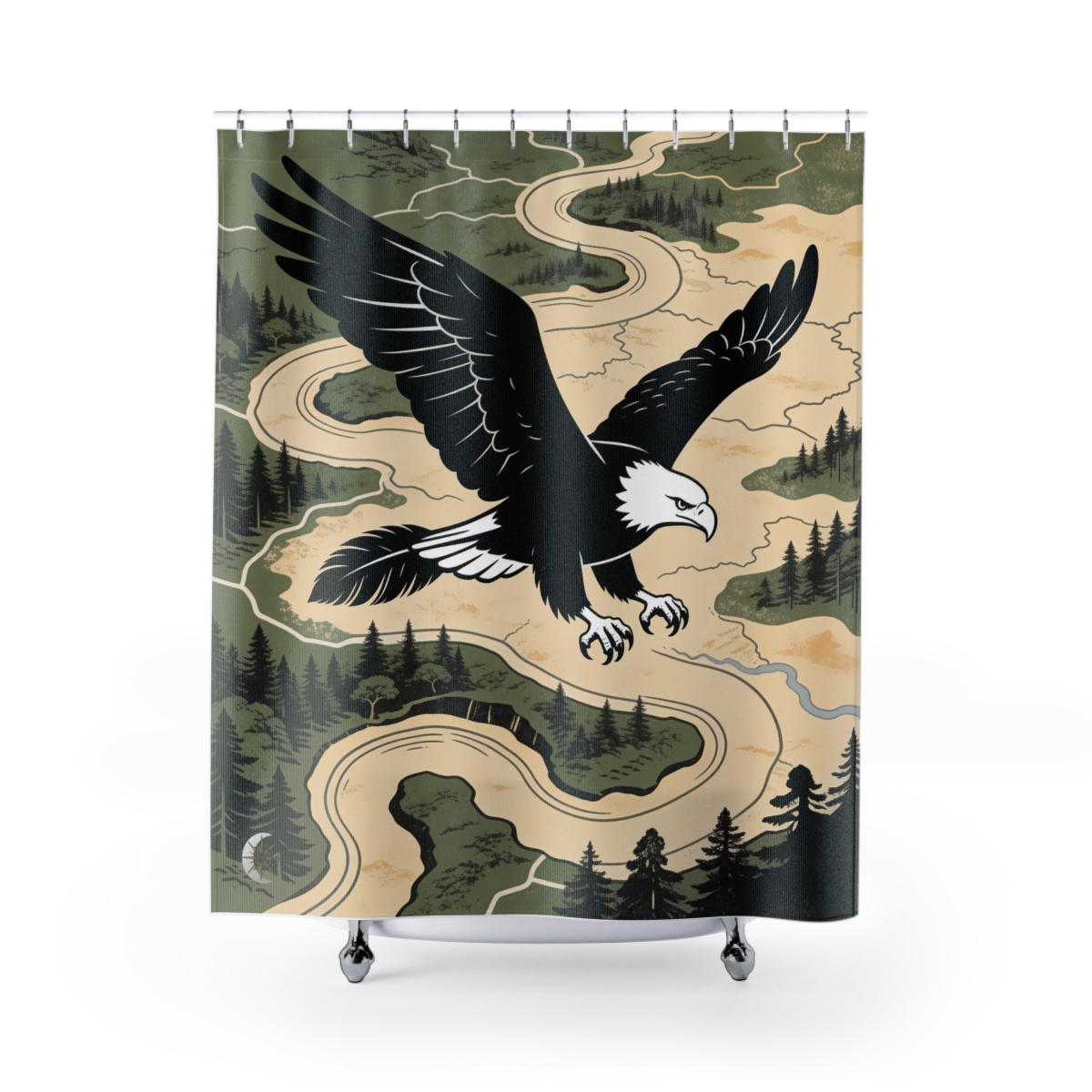 Original Art 1295 Shower Curtain