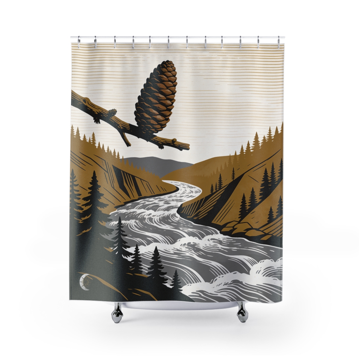 Original Art 1321 Shower Curtain