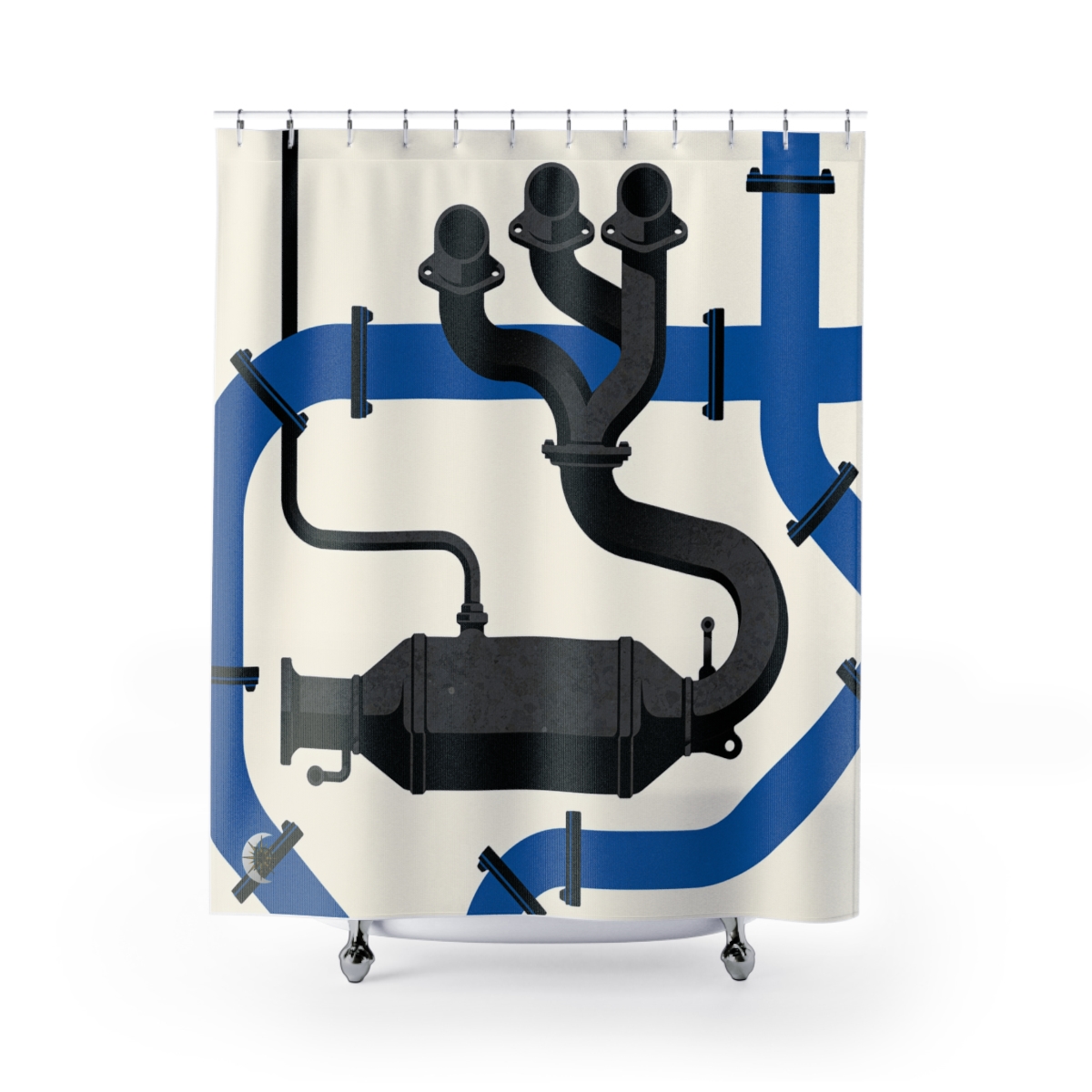 Original Art 1370 Shower Curtain