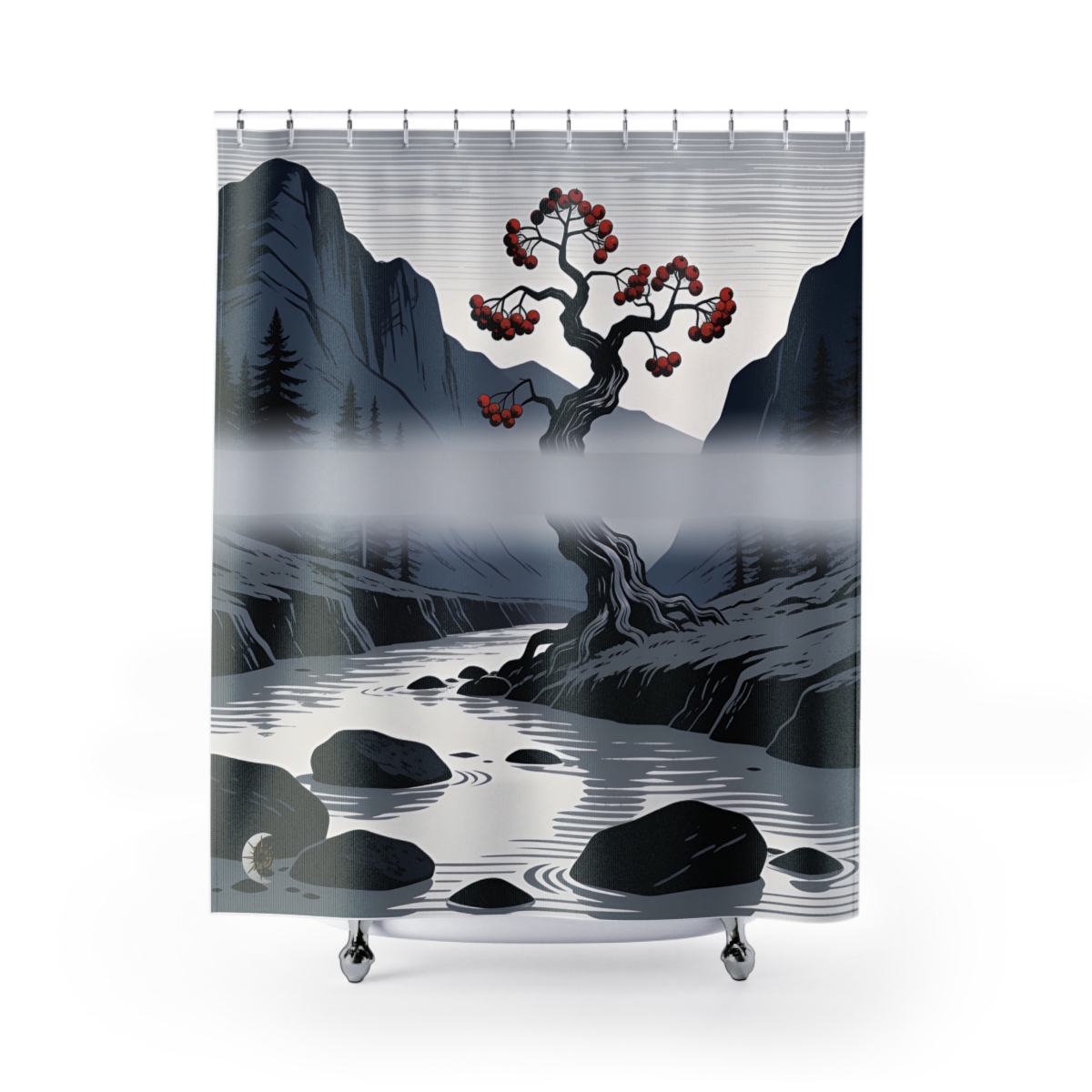 Original Art 1372 Shower Curtain