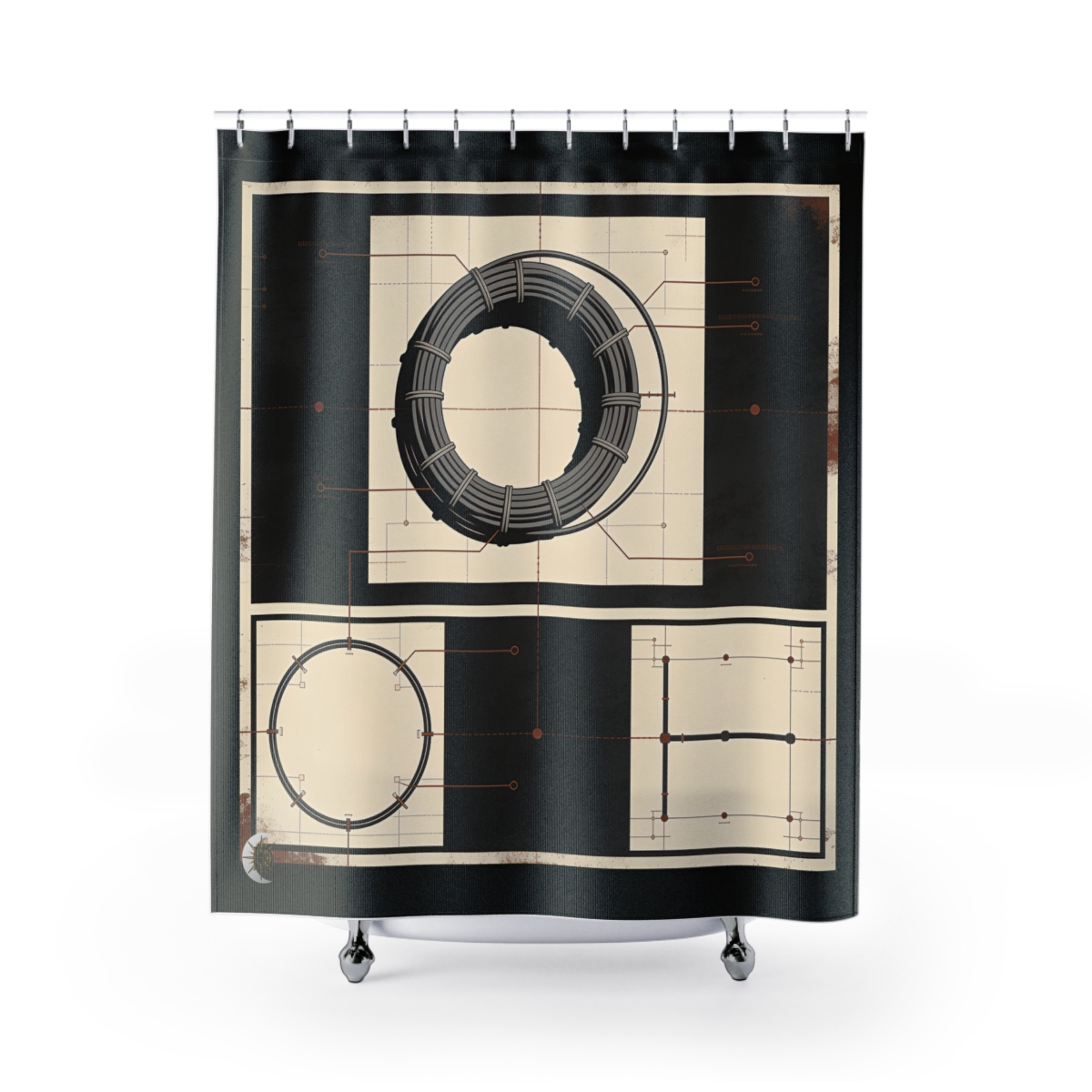Original Art 1374 Shower Curtain