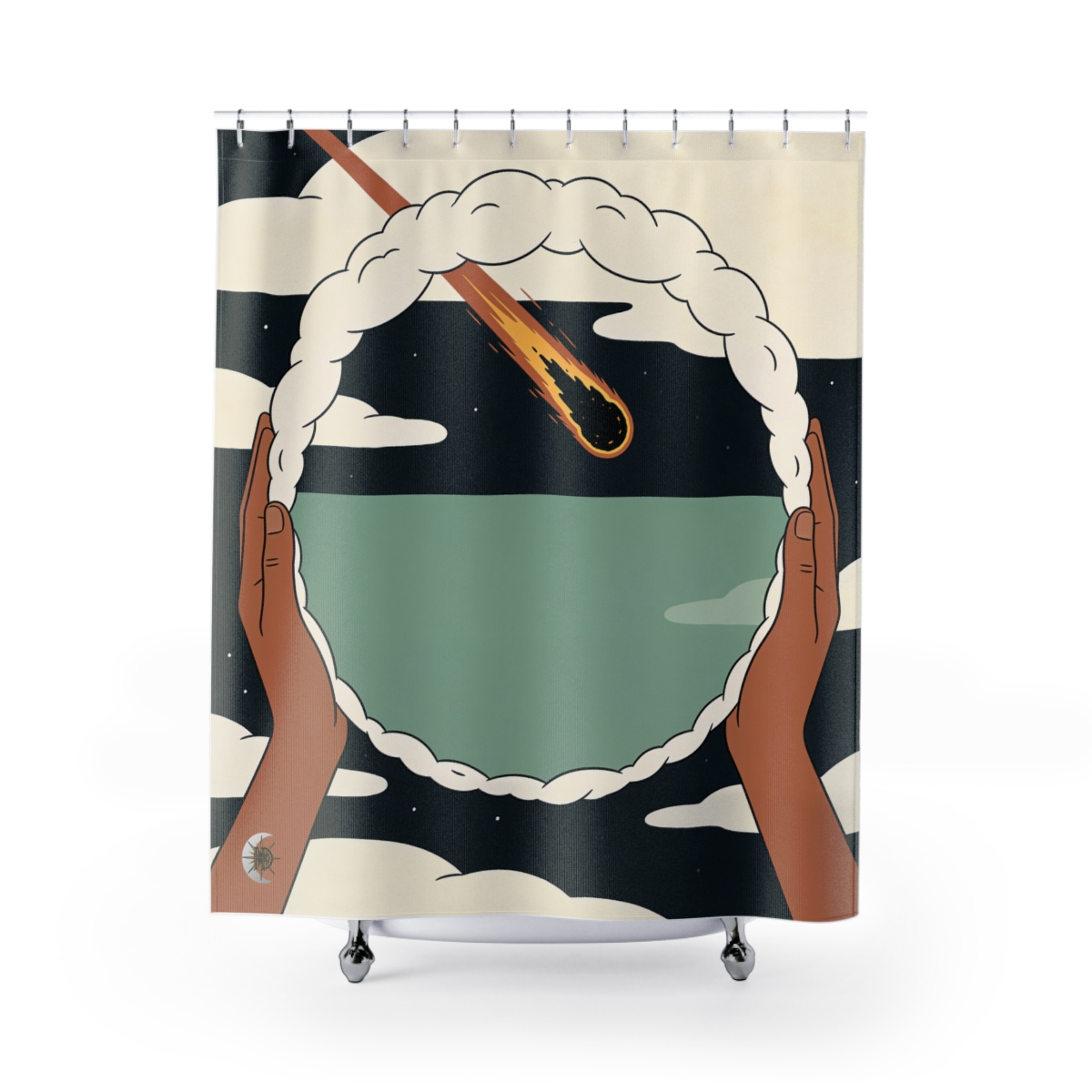 Original Art 1377 Shower Curtain
