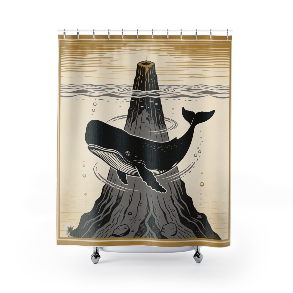 Original Art 1399 Shower Curtain