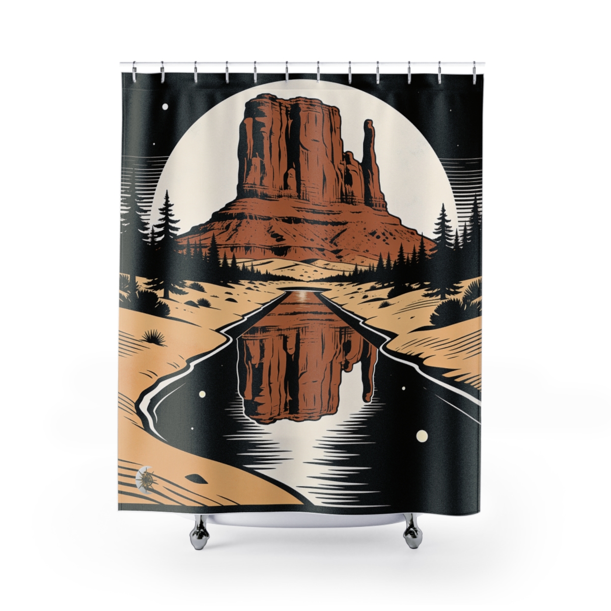 Original Art 1400 Shower Curtain