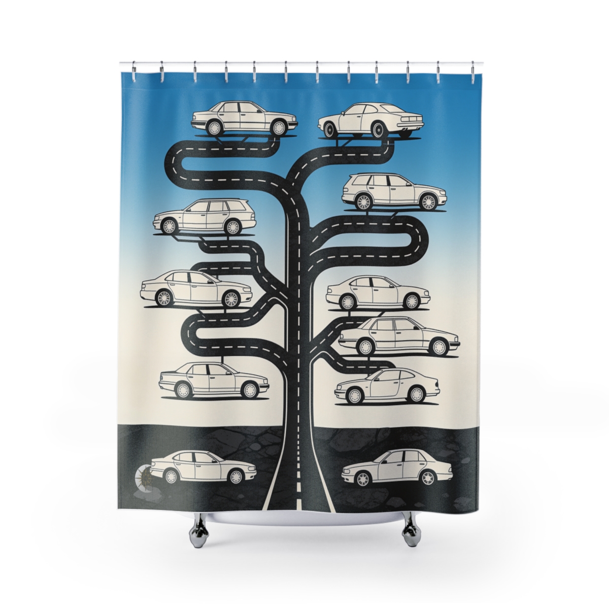 Original Art 1409 Shower Curtain