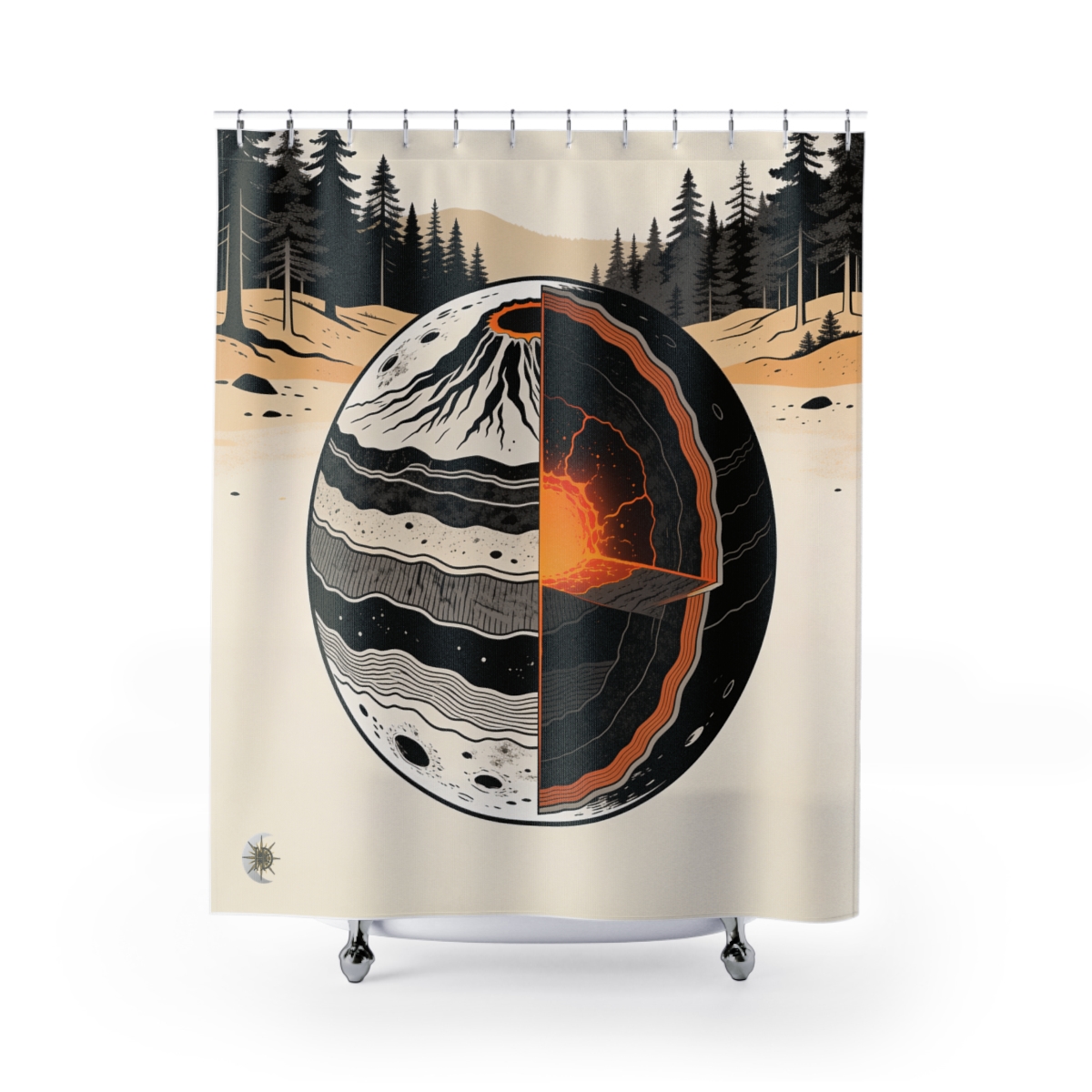 Original Art 1442 Shower Curtain