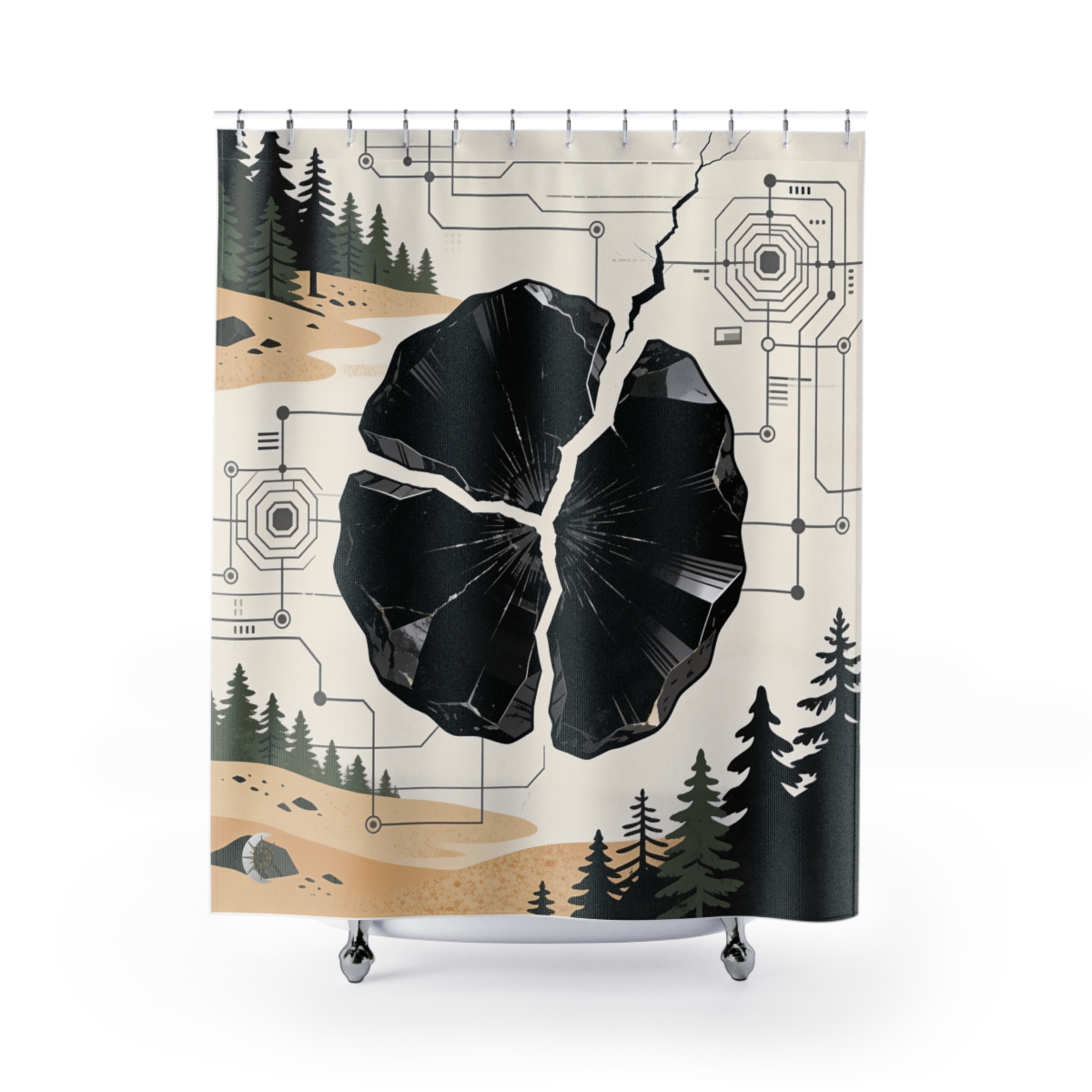 Original Art 1150 Shower Curtain
