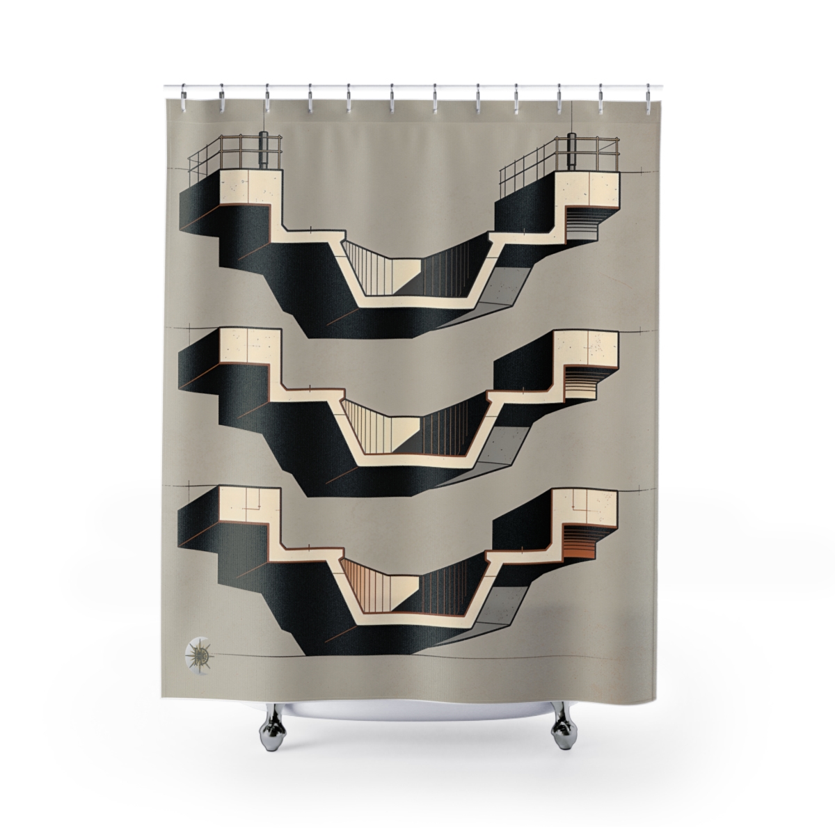 Original Art 1196 Shower Curtain