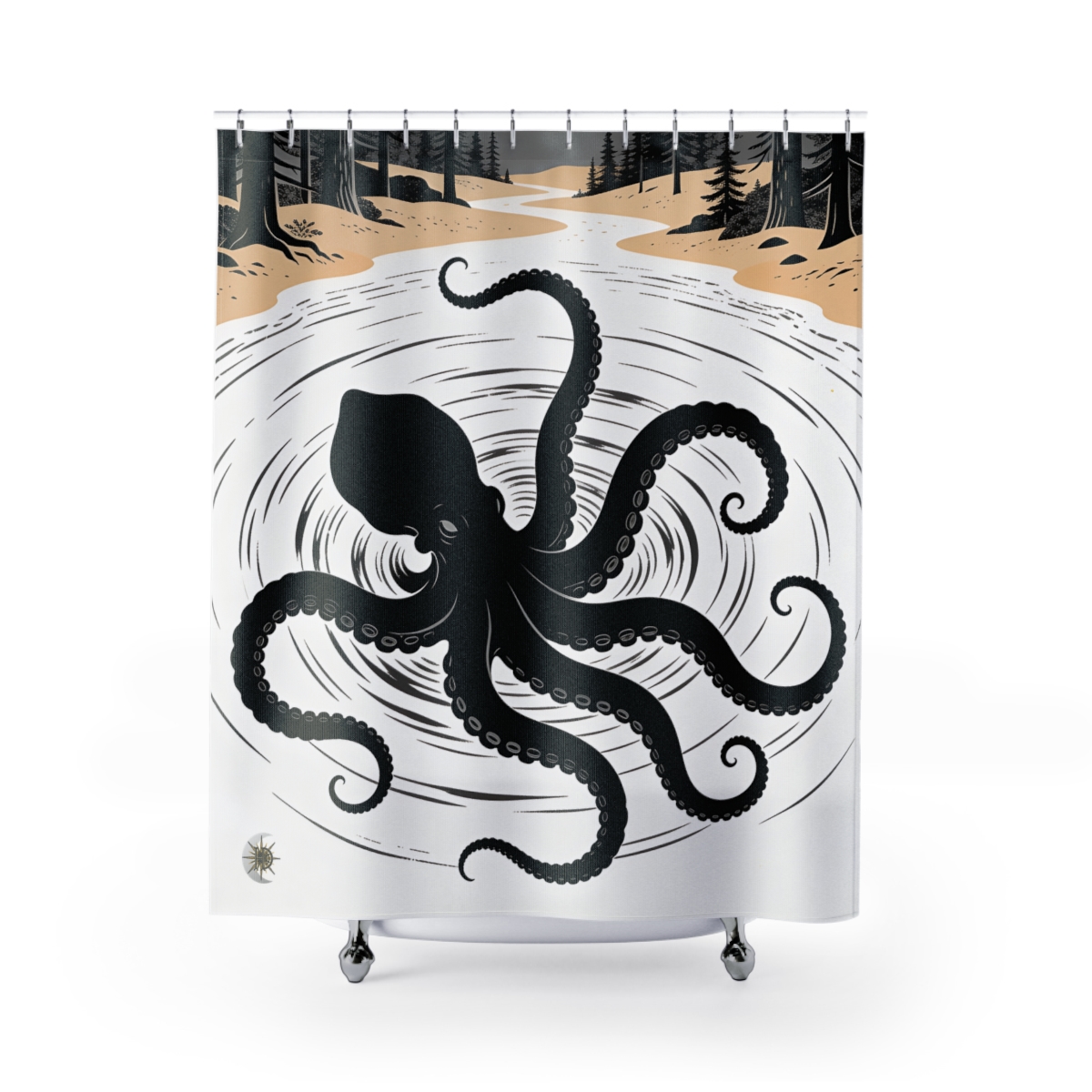 Original Art 1234 Shower Curtain