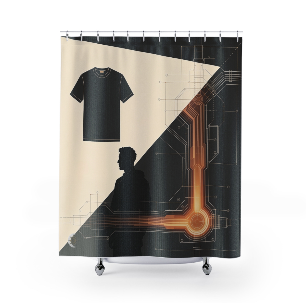 Original Art 1245 Shower Curtain