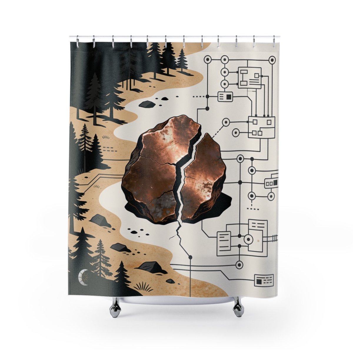 Original Art 1246 Shower Curtain
