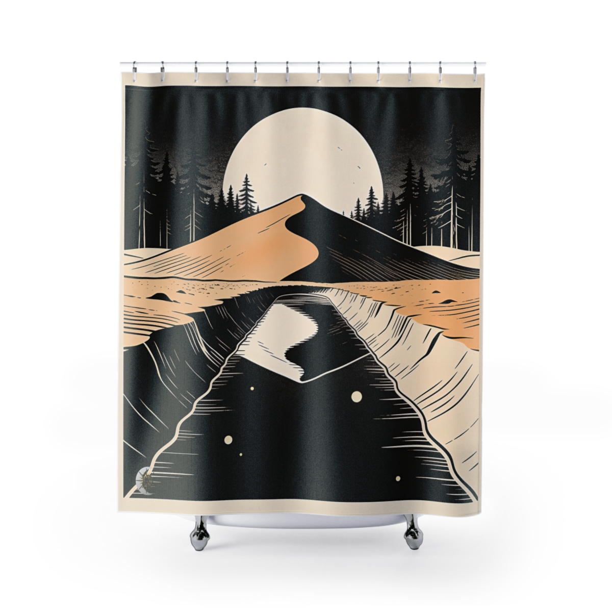 Original Art 1267 Shower Curtain
