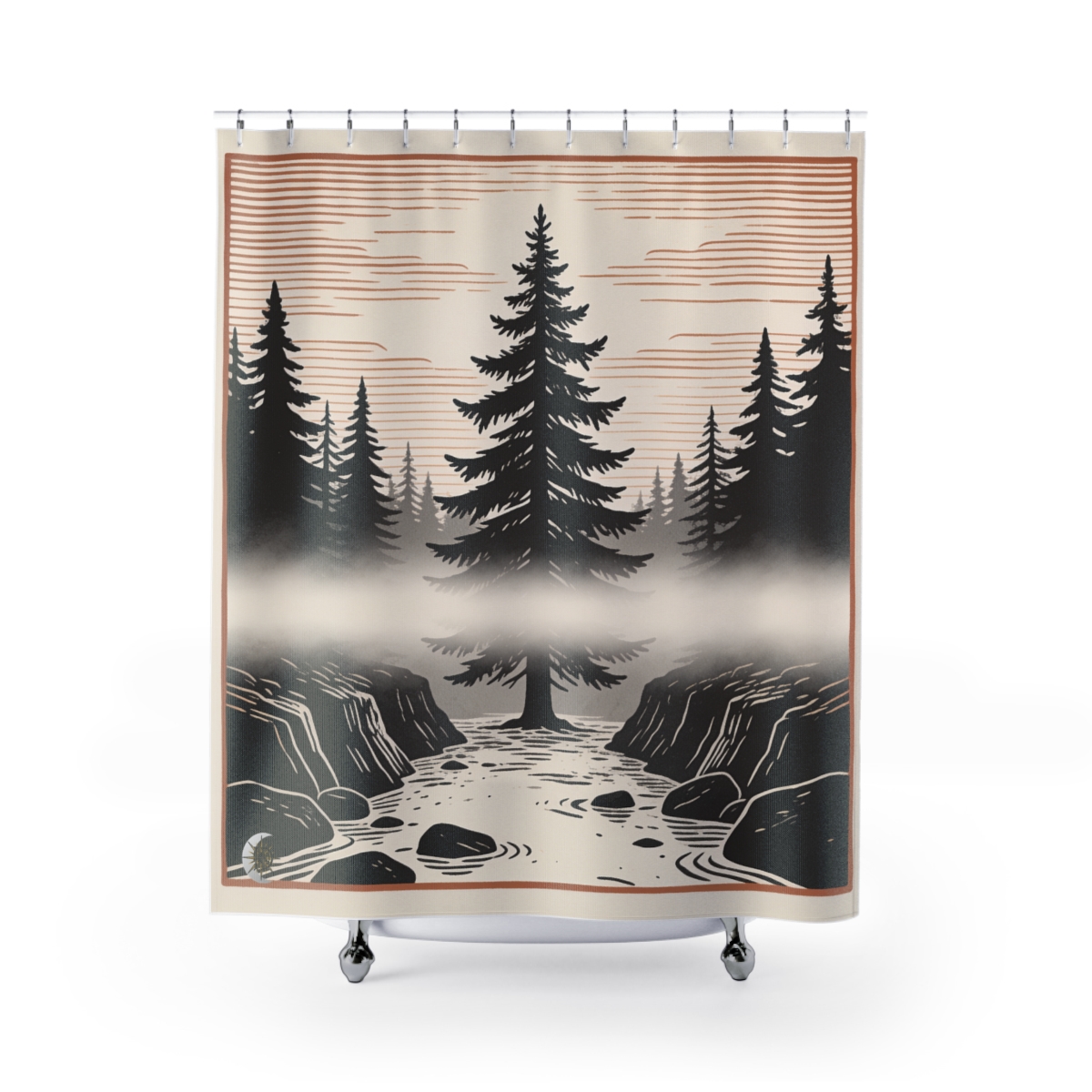 Original Art 1271 Shower Curtain