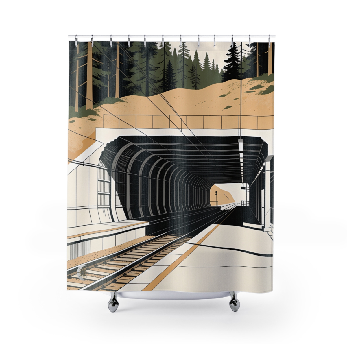 Original Art 1272 Shower Curtain