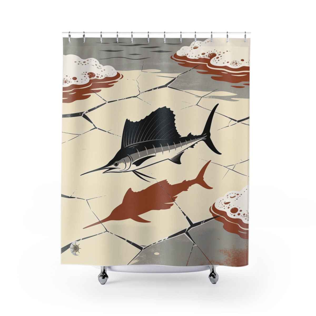 Original Art 954 Shower Curtain