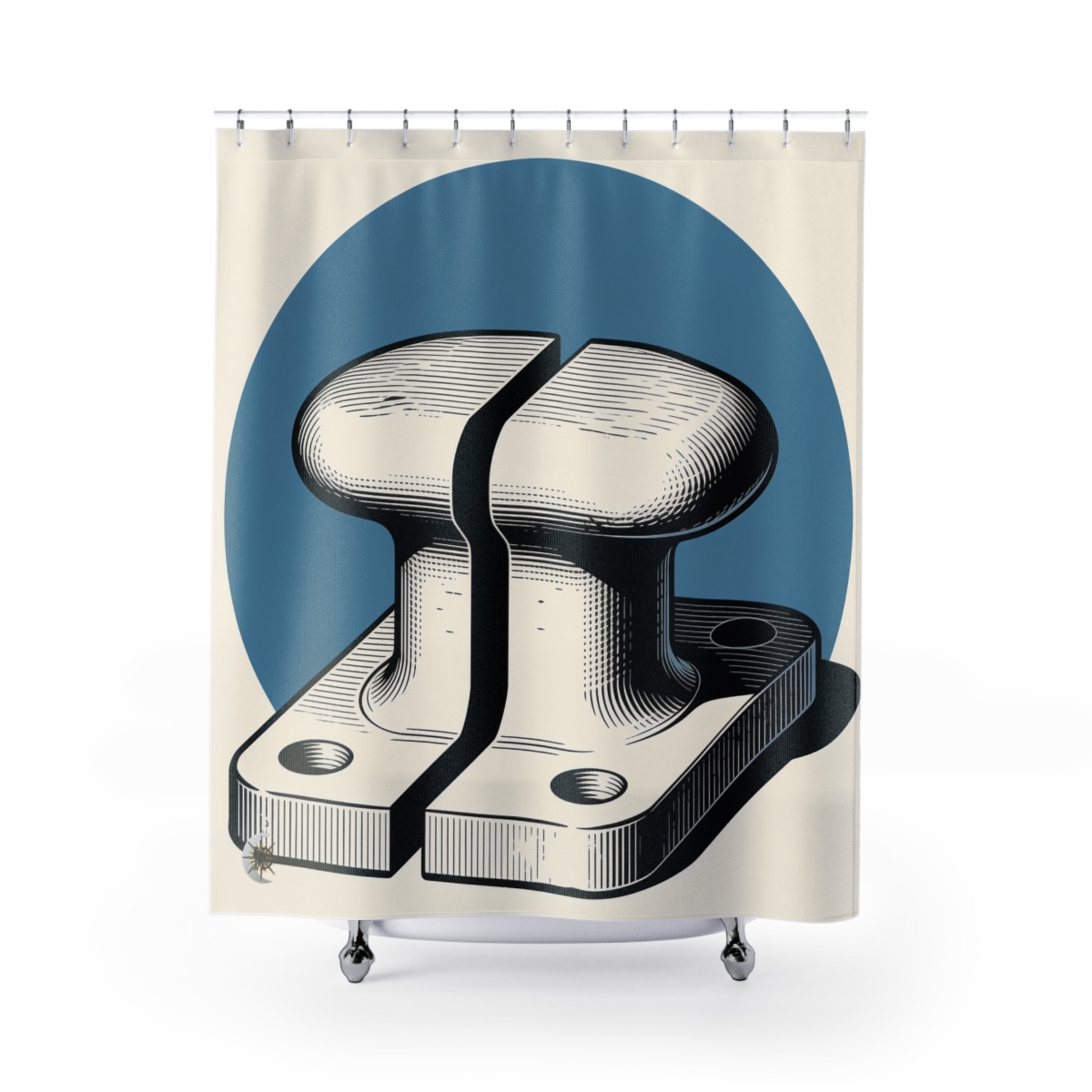 Original Art 961 Shower Curtain
