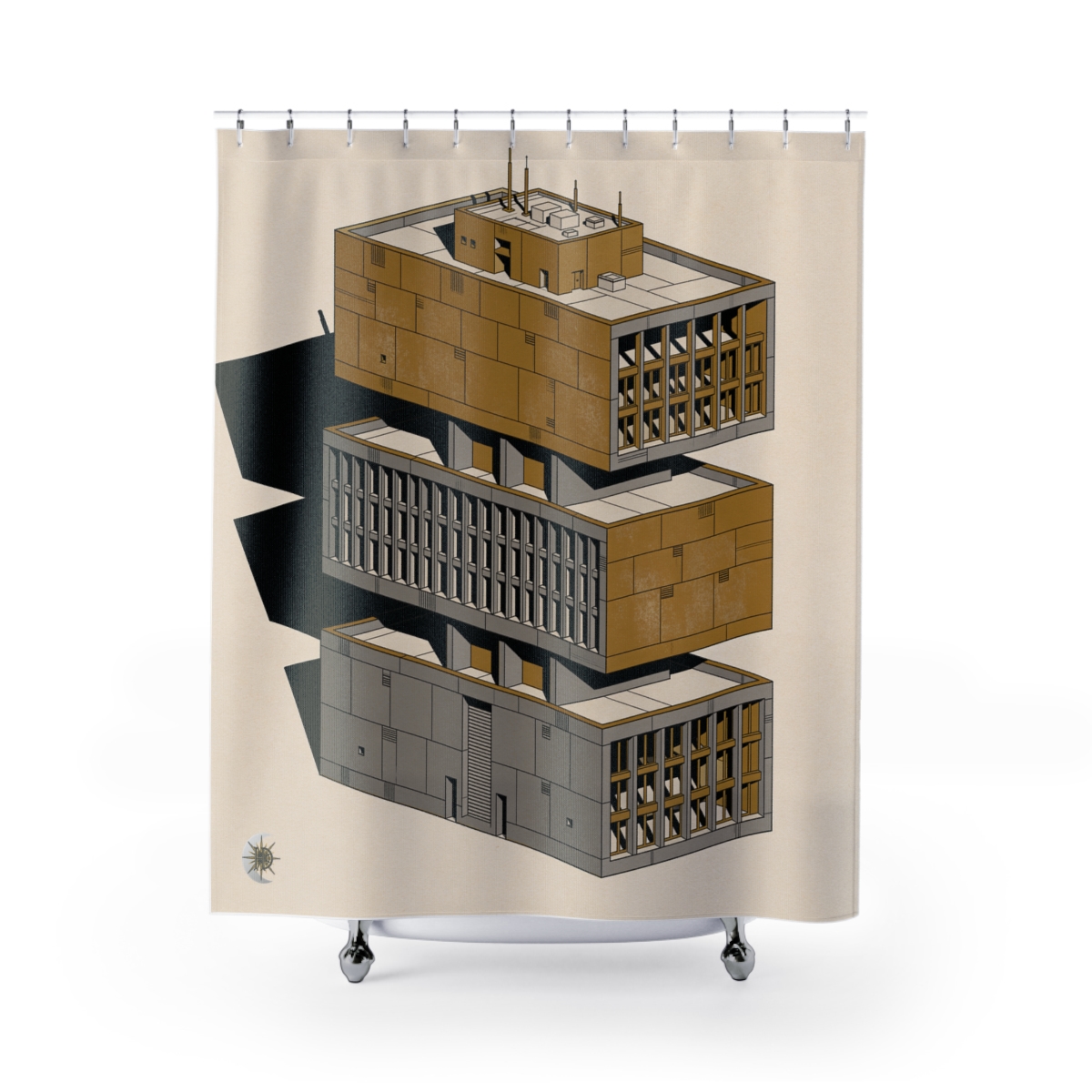 Original Art 965 Shower Curtain
