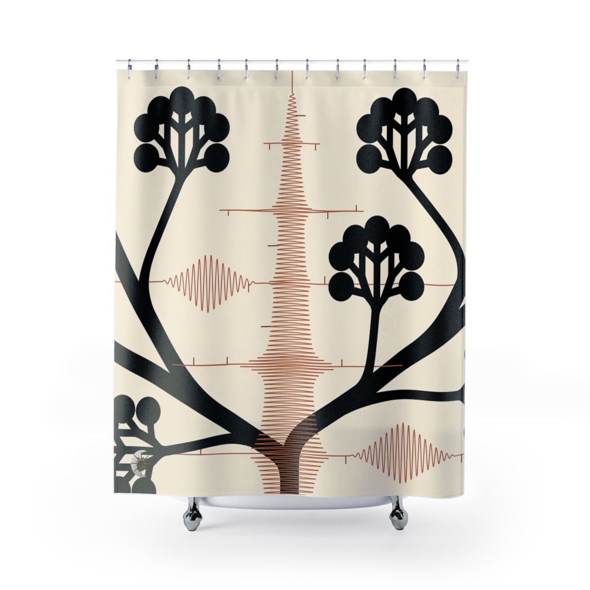 Original Art 966 Shower Curtain