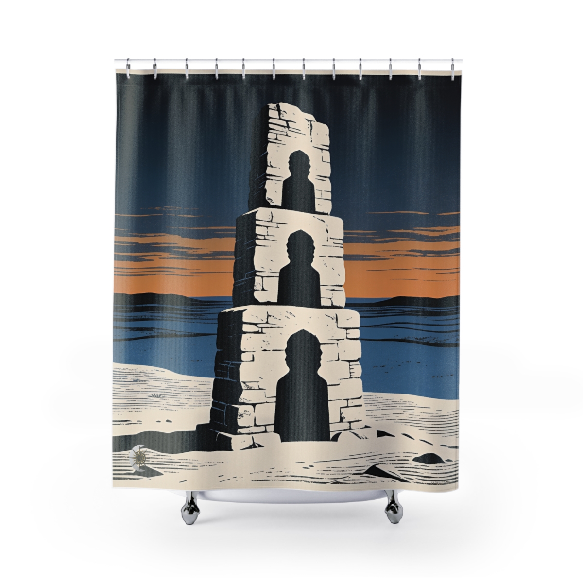 Original Art 974 Shower Curtain
