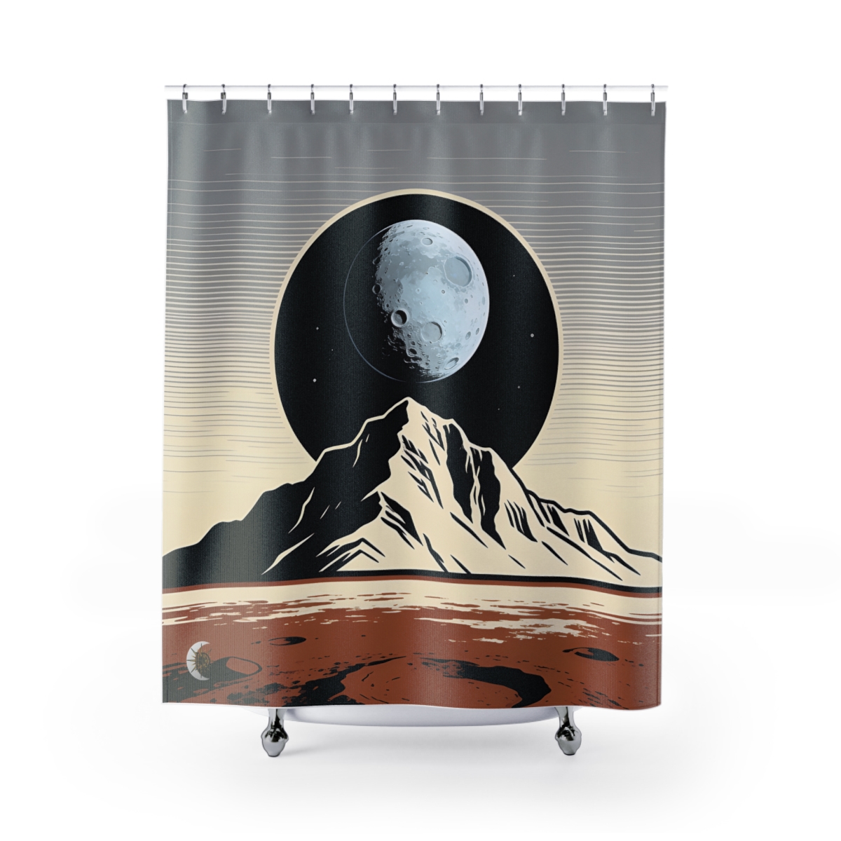 Original Art 977 Shower Curtain