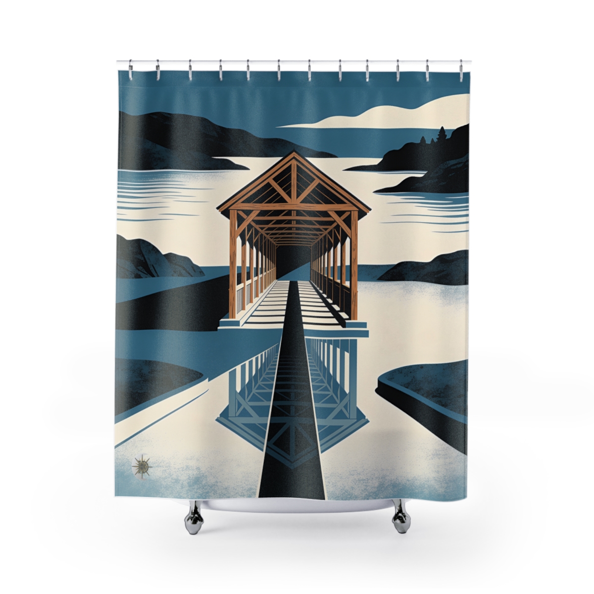 Original Art 985 Shower Curtain