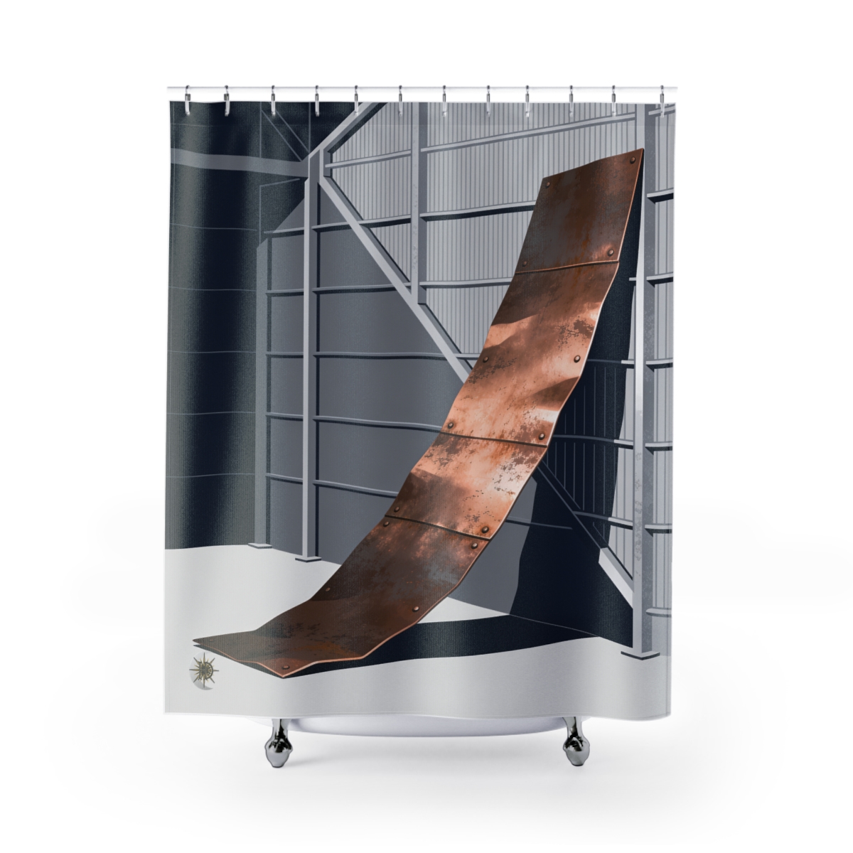 Original Art 986 Shower Curtain