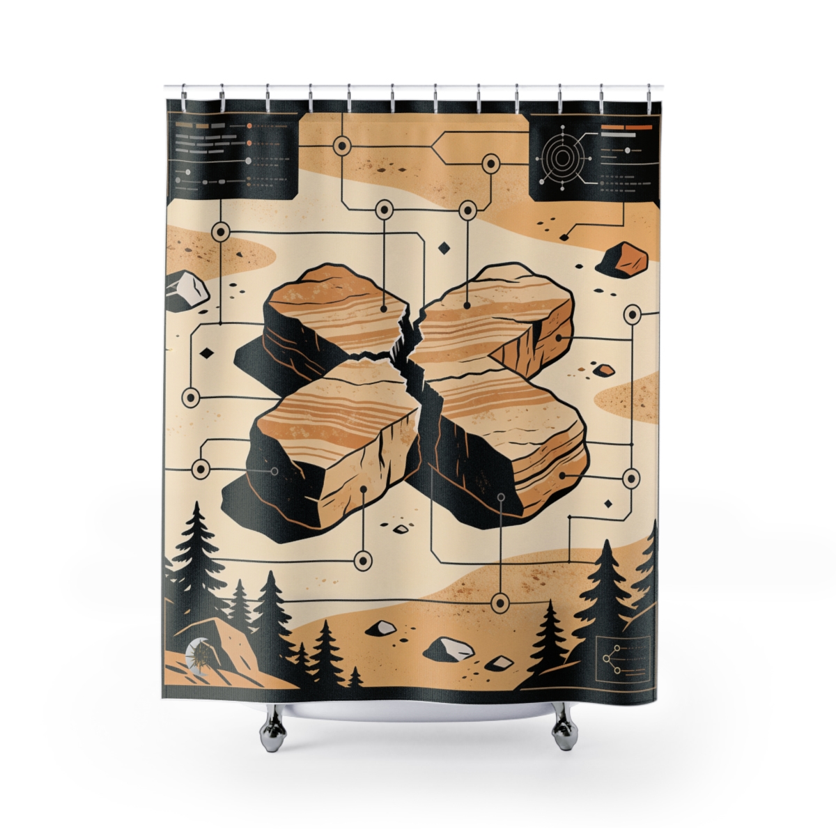Original Art 1002 Shower Curtain