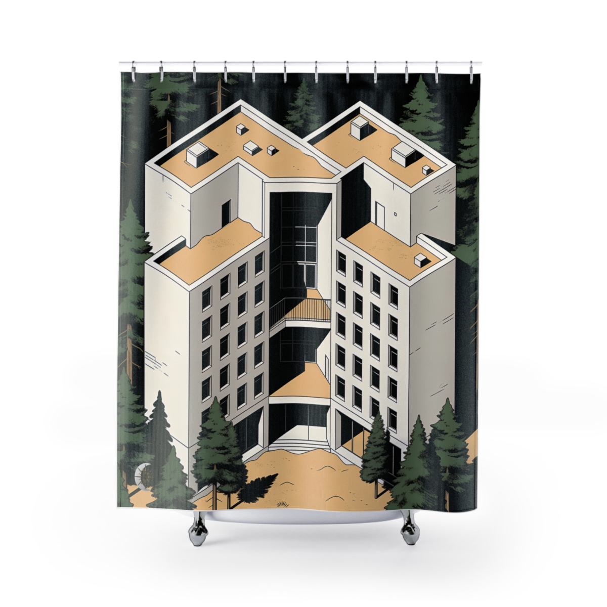 Original Art 1038 Shower Curtain
