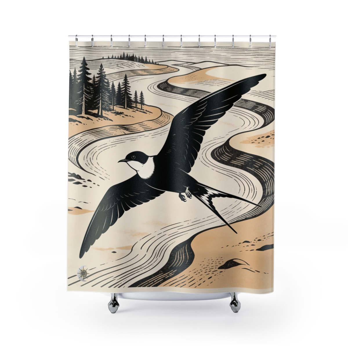 Original Art 1058 Shower Curtain