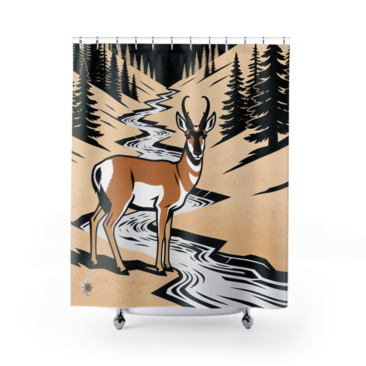 Original Art 1079 Shower Curtain