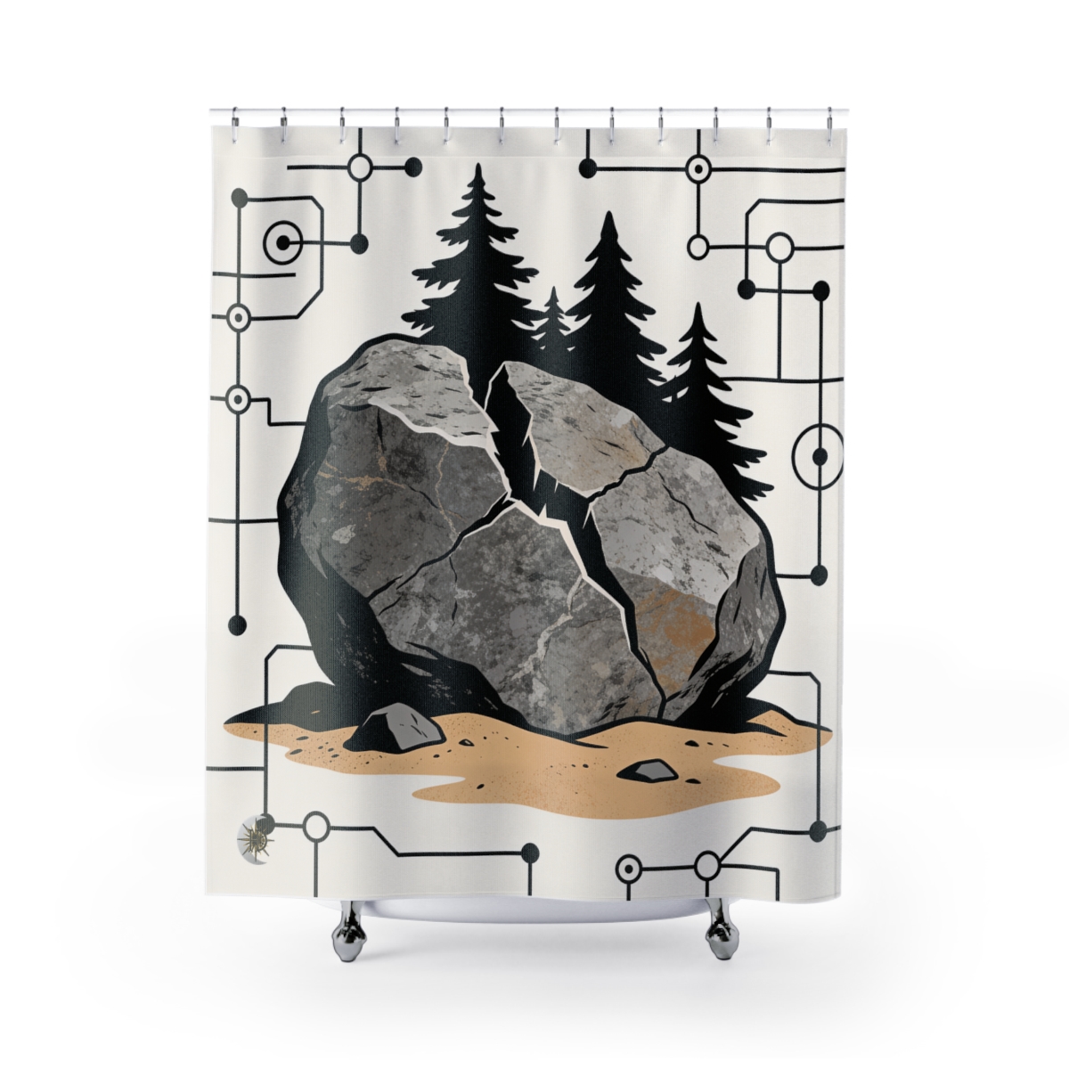 Original Art 1111 Shower Curtain
